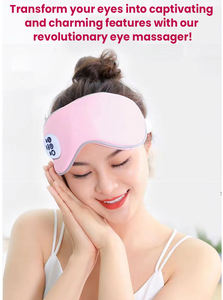 Profesional nuevo masajeador de ojos inteligente calentado y eléctrico caliente con vibración cuidadosa máscara electrónica para dormir - Product Image 2