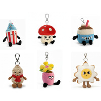 Boneka Karakter Bunga Pot Lucu Kustom, Boneka Maskot Botani Lembut untuk Dekorasi Koleksi, MOQ Rendah, OEM ODM