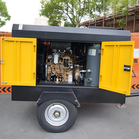 Compresseur d'air diesel portable à vis haute efficacité Nanxiang Top 191 kW 21 bars 460 CFM – Compresseur d'air diesel mobile de bonne qualité