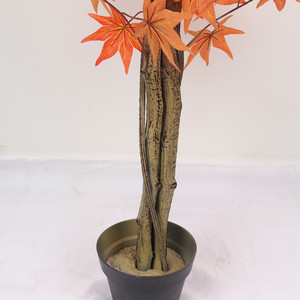 Árbol Artificial de Arce Rojo Canadiense en Maceta, Planta Artificial de <span class=keywords><strong>Acer</strong></span>, 5 pies, 1.6 m, 160 cm - Product Image 3