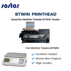 Tête d'impression et rouleau en caoutchouc <span class=keywords><strong>Btwin</strong></span> LTPH245D-C384-E H245 pour imprimante de balances Mettler Toledo <span class=keywords><strong>BTwin</strong></span> 3680C - Pièces détachées - Product Image 1