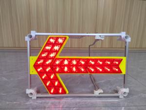 Producto de advertencia de tráfico Premium de alta calidad, señal de tráfico de flecha LED hecha de materiales duraderos de ABS y PC - Product Image 6