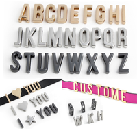 A-Z curseur lettre breloques-pendentifs alphabet personnalisés pour colliers, bracelets, sacs, ceintures, étiquettes à bagages bricolage personnalisable