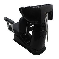 Chaise de salon avec bac pour le lavage des cheveux, chaise de lavage pour spa capillaire, chaise de salon pour le lavage des cheveux
