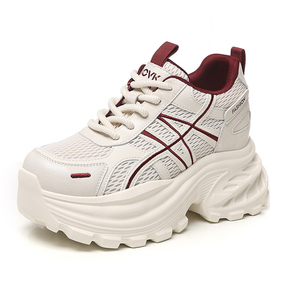 Zapatillas Deportivas para Mujer, Estilo Dad Shoes, Primavera-Verano 2026, Novedades, Suela Gruesa, Tacón Elevado, Casuales, Elegantes y Cómodas - Product Image 1