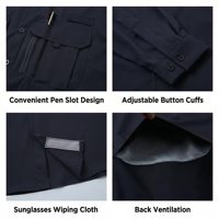 Vente en gros Mexique Personnalisé OEM Imprimé par sublimation Homme UPF 50 Spandex/Nylon Extérieur Respirant Séchage rapide Anti-bactérien Coupe ample