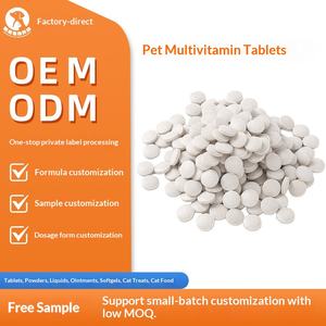 Comprimés de vitamines pour animaux de compagnie OEM, compléments nutritionnels pour chats et chiens - Produits de santé multidimensionnels spéciaux, personnalisation OEM - Product Image 4