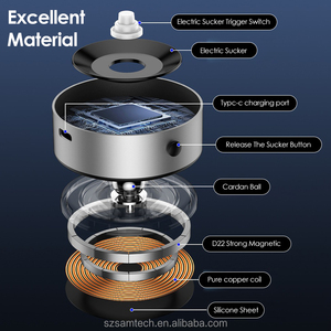 2025 Mới 360 Xoay Có Thể Thu Vào Phòng Tập Thể Dục Từ Điện Thoại Chủ Xách Tay Không Thấm Nước Grip Hút Chân Không Hút Núi - Product Image 3