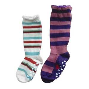 <span class=keywords><strong>Calcetines</strong></span> <span class=keywords><strong>Antideslizantes</strong></span> para Bebés, Diseño Personalizado, Invierno, Desechables, Cómodos, de Algodón, Lindos, Coloridos, con Rayas 84N - Product Image 2