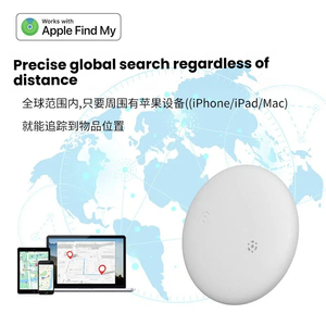 เครื่องติดตาม GPS ขนาดเล็กอัจฉริยะสำหรับสัตว์เลี้ยง ใช้งานร่วมกับแอป Apple Find <span class=keywords><strong>My</strong></span> บน iOS กันน้ำระดับ IP67 ค้นหาสิ่งของ ค้นหากุญแจ ป้ายติดสัตว์เลี้ยงสำหรับสุนัขและแมว - Product Image 2