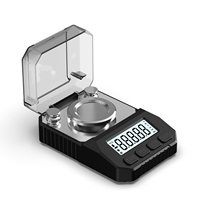 Balance de précision numérique de poche 0,001g-50g pour bijoux, avec écran LCD, pour peser l'or et les diamants