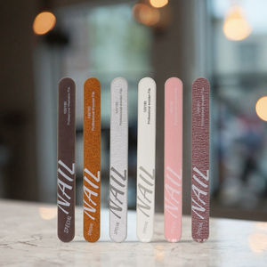 Lime à polir les ongles en acier inoxydable double face ultra-mince planche d'émeri spéciale pour manucure bande de frottement lavable pour façonner les ongles - Product Image 6