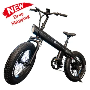 2024 drop ship ebike 250w 500w 1000w fold electric bike bicicletta elettrica cargo sports bicycle for men electric fat tire bike