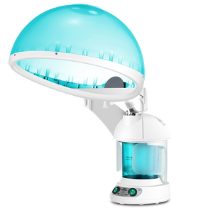 Vaporizador Facial Eléctrico 2 en 1 con Iones Negativos y Gorro de Vapor para el Cabello, para Uso en Spa y Salón de Belleza, Limpieza Profunda y Nutrición - Product Image 2