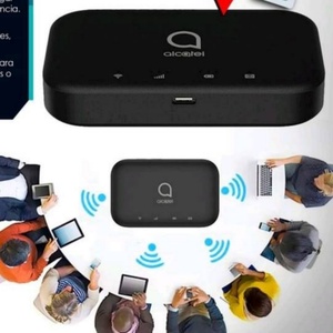 Unlocked Alca Tel Linkzone2 MW43TM <b>4G</b> Wireless Hotstpot <b>Mobile</b> <b>Router</b> 4400mAh Removable Battery - Product Image 3