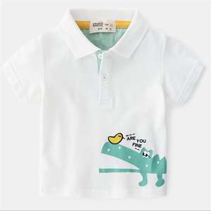 Tienda en Línea de Camisetas de Algodón Polo Coreanas para Niños, Ropa Infantil de Proveedor Chino - Product Image 4