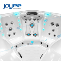 JOYEE SPA OEM barato de fábrica económico bañera de hidromasaje al por mayor europeo buen Balboa Hydro masaje Ariestech Jacuzzier