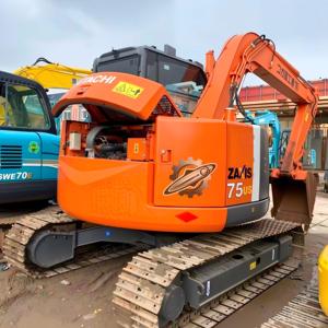 Excavatrice HITACHI ZAX75 d'occasion, 99 % neuve, 7,5 tonnes, modèle ZAX75U, en stock, à vendre - Product Image 2