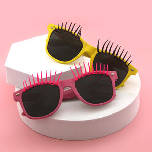 卸売カスタムロゴつけまつげ面白い個性面白いメガネ男性男性パーティーサングラス - Product Image 1