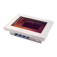 Intel J1900 Processeur 10 pouces IP67 étanche Ubuntu écran tactile PC boîtier en acier inoxydable panneau industriel antichoc PC