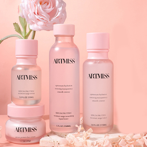 Em Estoque, Baixo MOQ, Kit de Cuidados com a Pele Moisture Surge com 4 Peças: Sérum, Tônico Hidratante, Loção e Creme para Todos os Tipos de Pele - Product Image 2