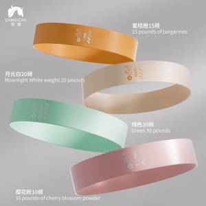 สายรัดออกกำลังกายแบบยืดหยุ่น 10-30 ปอนด์ ป้องกันการลื่น สำหรับฝึกกล้ามเนื้อก้น - Product Image 1