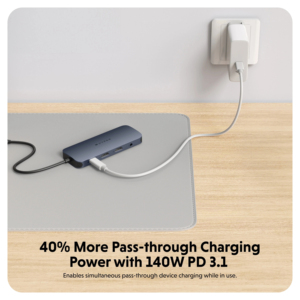 ฮับ USB-C 11 พอร์ต HyperDrive NEXT สำหรับ MacBook, Windows PC, Chromebook - Product Image 4