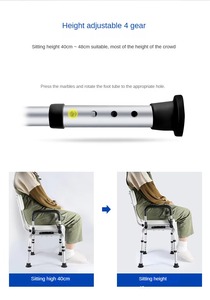 Factory Wholesale Foldable and Convenient Toilet <b>Chair</b> for the Elderly and Disabled - Product Image 5