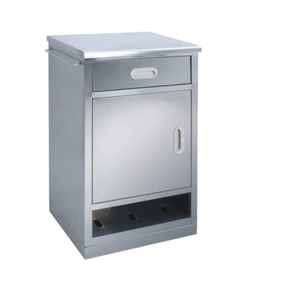 Stainless Steel <b>Bedside</b> Table With Drawer And Door Hospital Use RG-005B - Product Image 1
