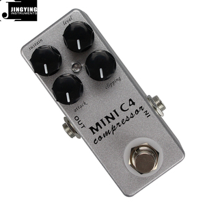 Jingying 2025 Usine <span class=keywords><strong>Mini</strong></span> Pédales de Guitare Série <span class=keywords><strong>MINI</strong></span> C4 COMPRESSEUR Pédale d'Effet de Guitare Électrique Pièces et Accessoires de Guitare - Product Image 4
