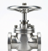 Vanne à boisseau sphérique pour oxygène, PN16, raccordement à brides, siège en PTFE, dégraissée, sans huile, ignifuge, antistatique, DN15-DN200
