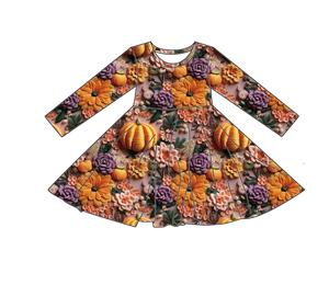 Qingli OEM Aucun tarif personnalisé Noël Halloween enfant <span class=keywords><strong>fille</strong></span> robe à manches longues pas cher <span class=keywords><strong>fille</strong></span> <span class=keywords><strong>vêtements</strong></span> 10 à 12 <span class=keywords><strong>ans</strong></span> - Product Image 3