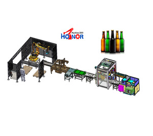 Machines d'emballage de boissons bouteilles d'eau bière Machine d'emballage entièrement automatique - Product Image 2