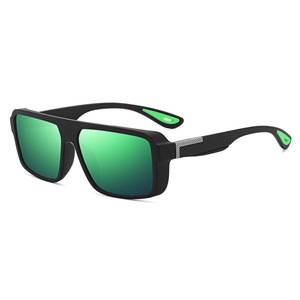 แว่นกันแดดปั่นจักรยานแฟชั่น unisex เลนส์โพลาไรซ์ Tac ป้องกันรังสียูวี 400 กรอบสี่เหลี่ยมสวมใส่สบาย น้ำหนักเบา เหมาะสำหรับกิจกรรมกลางแจ้ง - Product Image 5