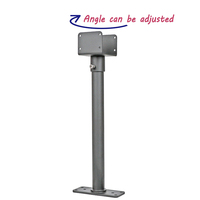 Support de fixation de toit en acier au carbone épais à profil en U, réglable en hauteur, anti-tremblement, personnalisable et durable JH-Mech