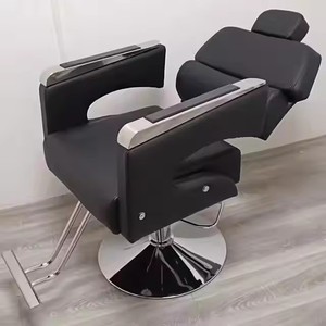 Sillón <span class=keywords><strong>de</strong></span> Barbero Reclinable Económico en Venta para Salón <span class=keywords><strong>de</strong></span> Belleza en Rosa <span class=keywords><strong>Muebles</strong></span> <span class=keywords><strong>de</strong></span> Salón <span class=keywords><strong>de</strong></span> Belleza Modernos para Sala <span class=keywords><strong>de</strong></span> Estar en Negro y Dorado - Product Image 4
