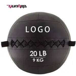 Chinese Customized Logo 2-10 KG 2-20 LB Gym Übung Fitness gewichtete Cross Training PVC Slam Wand Medizinball