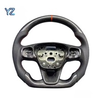 Volante Deportivo de Fibra de Carbono Forjado Personalizado YZ Premium Racing para Ford Focus MK4 MK8 Fiesta ST MK7 MK7.5 2009-2017