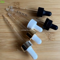 Ampoules en caoutchouc de silicone blanc noir mat NBR ampoule en caoutchouc nitrile métal plastique 22mm 20mm or argent blanc capuchon compte-gouttes