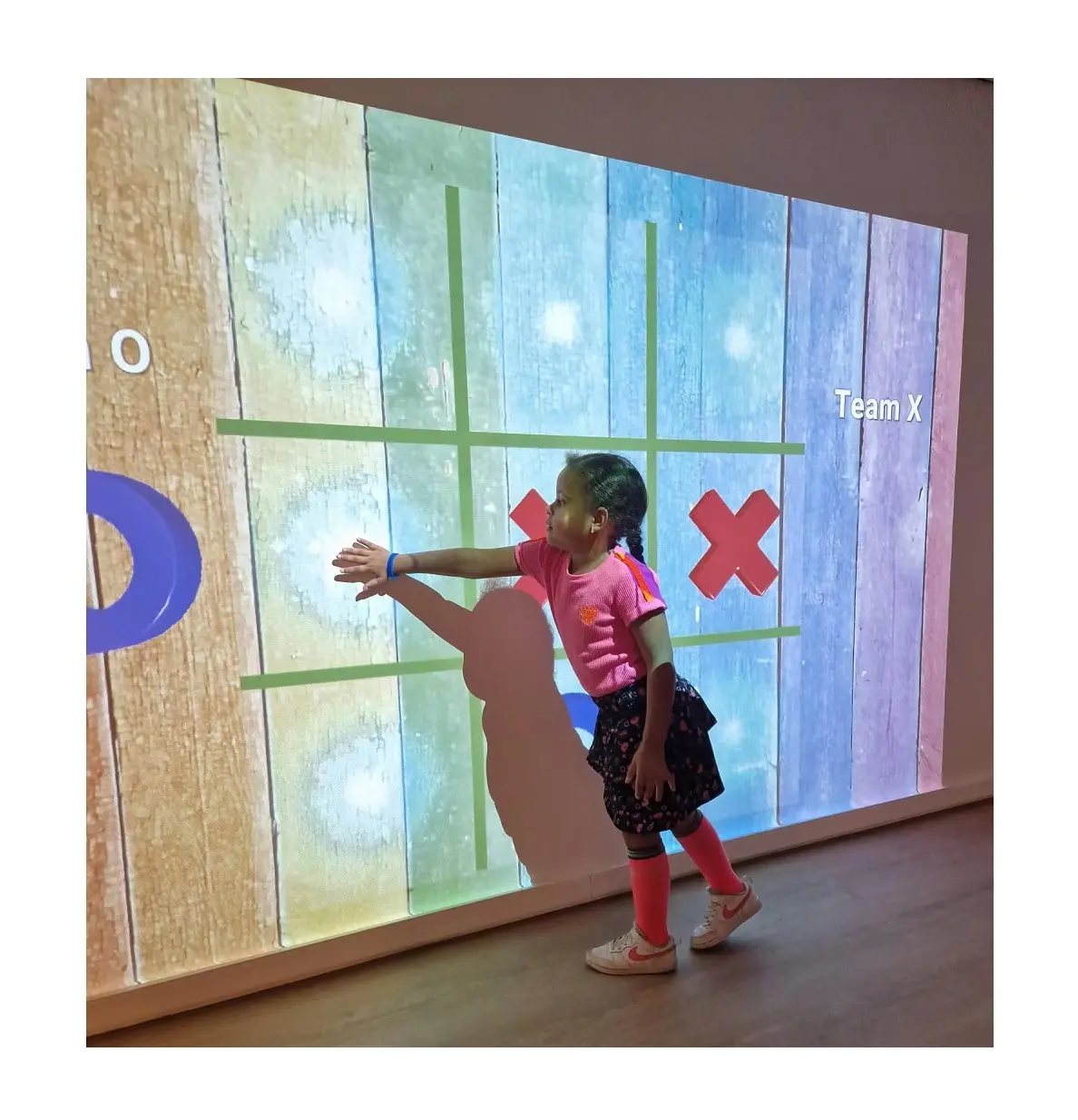30poin 35 permainan dinding anak-anak dinding interaktif permainan anak bola Dinding sistem proyeksi interaktif