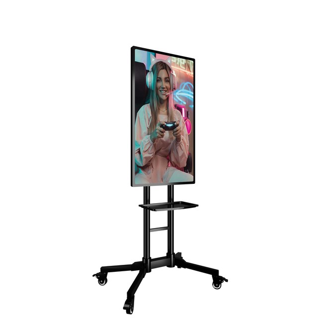 32 43 49 55 Inch Smart Stand Stream Interactive Touch Screen Monitor Large Screen Display Live Streaming Broadcast Equipment