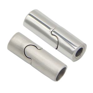 Fermaglio a cilindro scorrevole <span class=keywords><strong>per</strong></span> la creazione di gioielli con foro terminale da 3/4/5/6/7/8 mm - Product Image 1