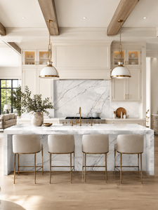 UNION STONE - Losa Grande de Cuarzo Artificial con Vetas Grises Árticas, Ecológica, Anticontaminación, Impermeable, Diseño Moderno para Paredes y Pisos de Cocina - Product Image 1