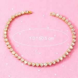 Colar de Personalidade <span class=keywords><strong>Rock</strong></span> Candy Love Spring com Zircônia Diamante, Estilo Hip-Hop para Homens e Mulheres - Product Image 6