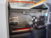 CAK6150 haute précision automatique Horizontal parallèle lit plat CNC tour Offre Spéciale métal tournant Machine-outil