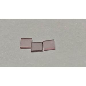 Diamant rose CVD dopé à l'azote, cultivé en laboratoire, en forme de plaque carrée, excellente taille, matériau de diamant rose CVD de qualité supérieure - Product Image 2