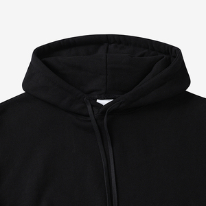 Sweat-shirt décontracté à capuche en molleton 3 couches, coton épais, style streetwear coréen, poche kangourou, tricot durable, chaud pour l'hiver - Product Image 3