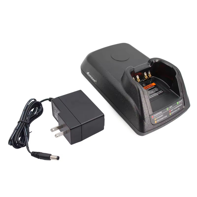 Desktop Charger NNTN7079A Battery Base Charger Compatible with for APX7000 APX8000 SRX2200 Walkie Talkie Two-Way Radio Hot