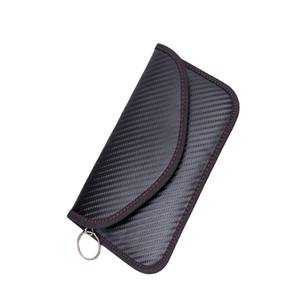 Portefeuille intelligent personnalisé en fibre de carbone <span class=keywords><strong>RFID</strong></span> antivol sac Faraday étanche pour blindage du signal sac pour téléphone portable <span class=keywords><strong>pochette</strong></span> pour clés de <span class=keywords><strong>voiture</strong></span> - Product Image 1