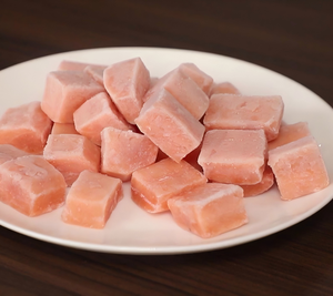 Premium Doğal Alaska Dondurulmuş Balık Dondurulmuş Deniz Ürünleri Derisiz Yağ Çizgisi Olmayan Pembe Somon Filetosu Kimyasal İçermeyen 1*20lb İhracat - Product Image 4